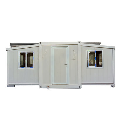 Εξωτερικό Flat Pack Container Προσυσκευασμένο σπίτι Ελαφρύ χάλυβα σάντουιτς Panel Μονουλογικό σπίτι