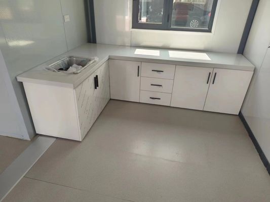 Τυλιζόμενα σπίτια Σύγχρονο ατσάλινο κοντέινερ για φορητή διαμονή