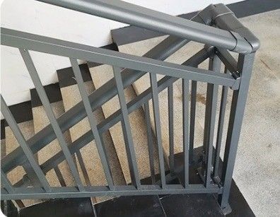 Σύγχρονο σχεδιασμό διαμέρισμα μπαλκόνι από ανοξείδωτο χάλυβα 304 316 μαύρο γυαλί