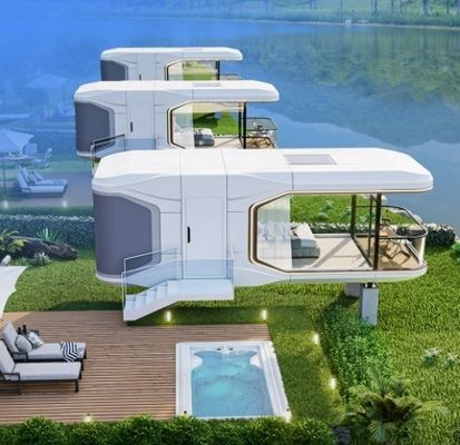 Ξενοδοχείο μοντέρνο Capsule House Luxury Container Home Sleep Pod Εξωτερικό Κινητό Μικρό Σπίτι