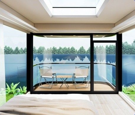 Ξενοδοχείο μοντέρνο Capsule House Luxury Container Home Sleep Pod Εξωτερικό Κινητό Μικρό Σπίτι