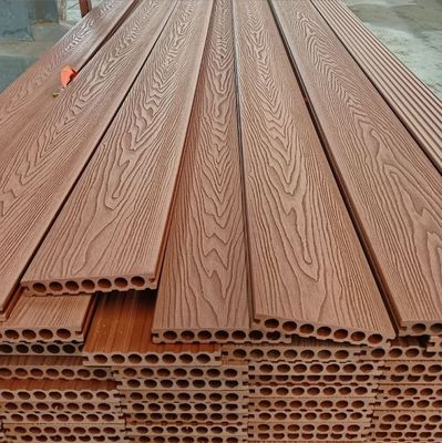 150*25mm WPC Decking FIRST-CLASS Grade Hardwood Composite Flooring για εξωτερική βεράντα