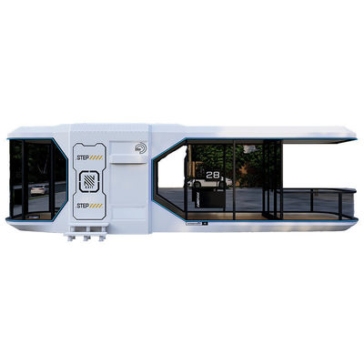 Σύγχρονο 40ft Steel Folding Container για ξενοδοχεία Καμπίνα Σπίτια Βίλα Σπίτι Καψούλα Υπηρεσία Pod