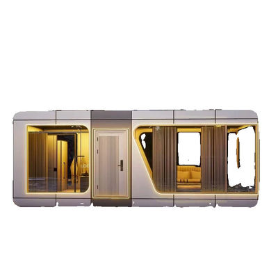 Σύγχρονο 40ft Steel Folding Container για ξενοδοχεία Καμπίνα Σπίτια Βίλα Σπίτι Καψούλα Υπηρεσία Pod