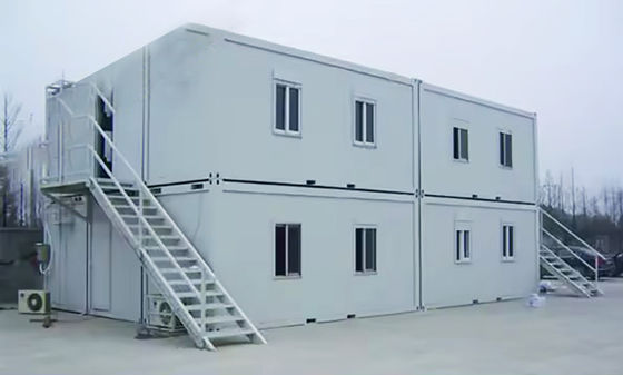 Βίλα Απομονωμένο Prefab Steel Container House για μοντέρνα μικροσκοπικά διαμερίσματα και απομονωμένη τουαλέτα