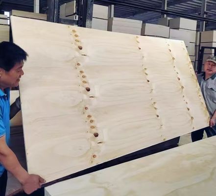 Ε1 18mm 3/4 διπλής όψης διακοσμητικό πλακέ από πεύκο για οροφές και εξωτερικούς τοίχους