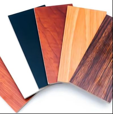 1220x2440mm Λευκό στρωμένο μη μεταλλικό μελαμίνη MDF πλακέτο για έπιπλα διαμερίσματος
