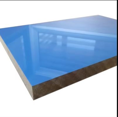 1220x2440mm Λευκό στρωμένο μη μεταλλικό μελαμίνη MDF πλακέτο για έπιπλα διαμερίσματος